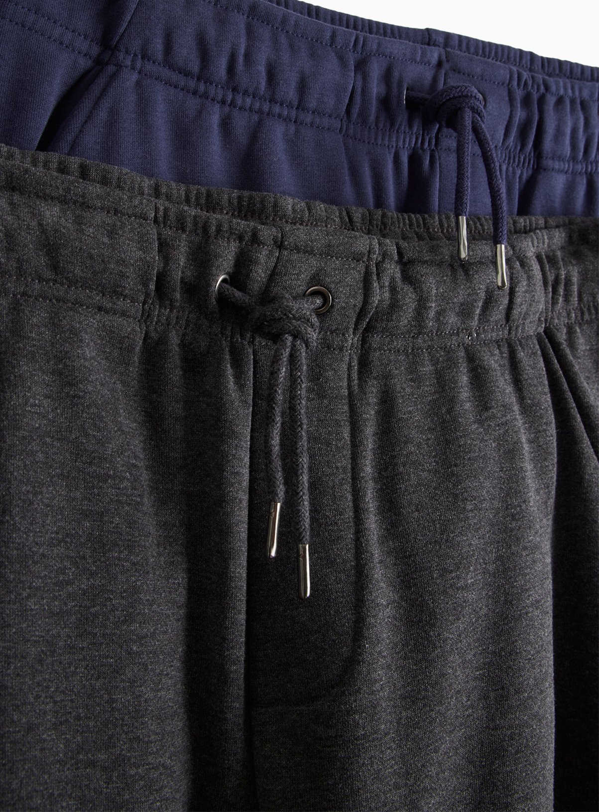 Charcoal Grey & Navy Joggers 2 Pack  XXL - Image 4 thumbnail